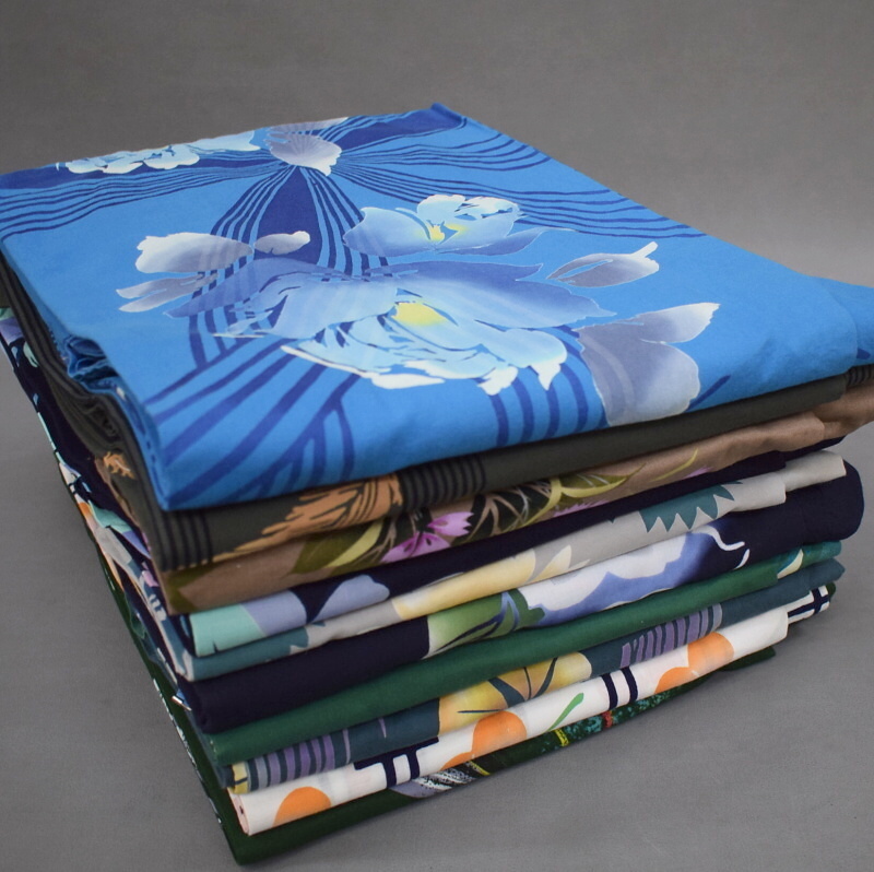 【凛々】10C　中古品 本染 ゆかた 10点組　まとめ売り