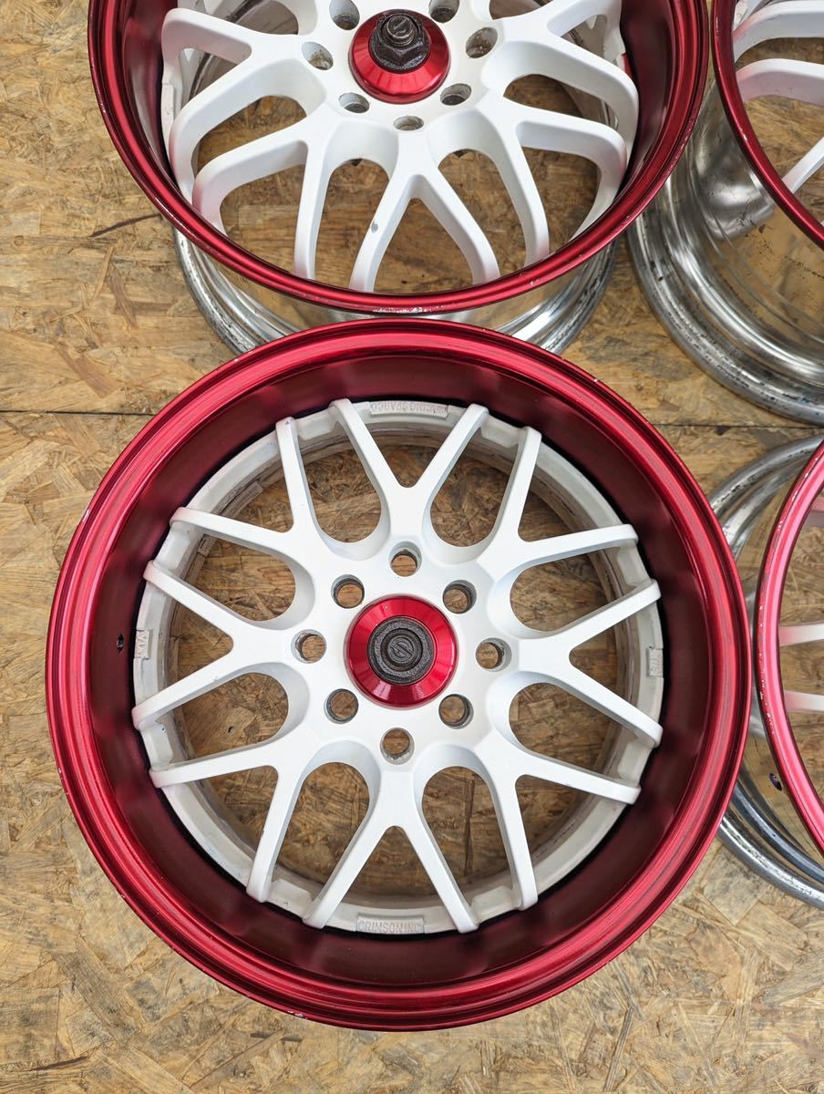 希少！】RACING SPARCO NS2 15インチ ホイール 7J ＋38 PCD100 114.3 