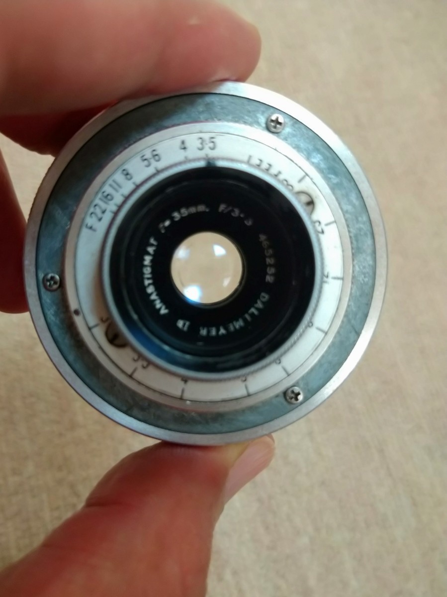 作例あり Dallmeyer Anastigmat 35mm f3.5 L39mount modified(一眼