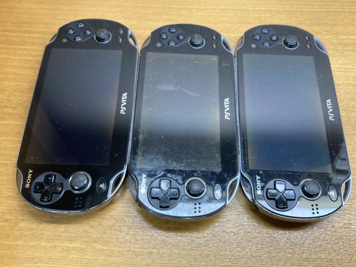 ジャンク 動作未確認 破損あり PS Vita PCH-1000 PCH-1100 本体 10台 