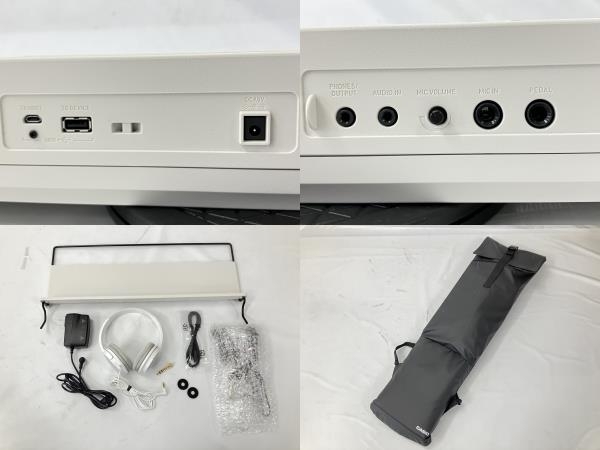 CASIO Casiotone LK-520 キーボード 2021年製 マイク付 カシオ 中古