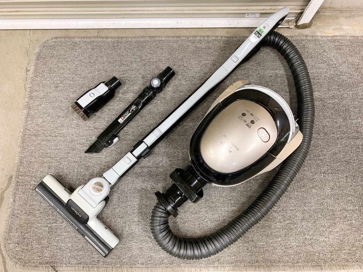 中古 HITACHI 日立電気掃除機 CV-PU20 2011年製 動作OK 紙パック式 中古 HITACHI 日立電気掃除機 CV-PU20 2011年製 動作OK 紙パック式