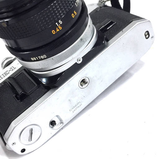 CANON AE-1 FD 50mm 1:1.4 S.S.C. 一眼レフ フィルムカメラ レンズ