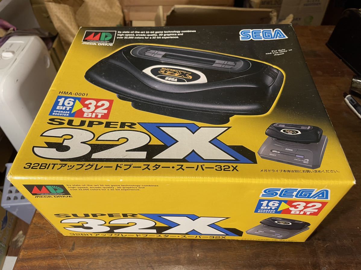 SEGA セガ MEGA DRIVE メガドライブ MD 32BIT アップグレードブースター SUPER 32X