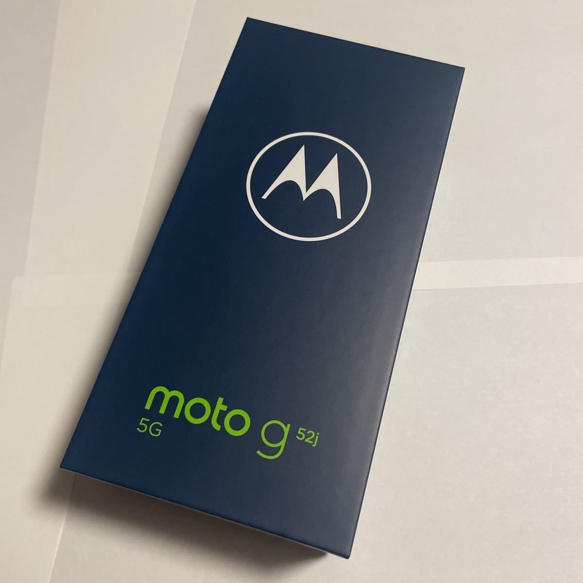 moto g52j 5G 6.8インチ メモリー6GB ストレージ128GB インクブラック モトローラ シムフリー