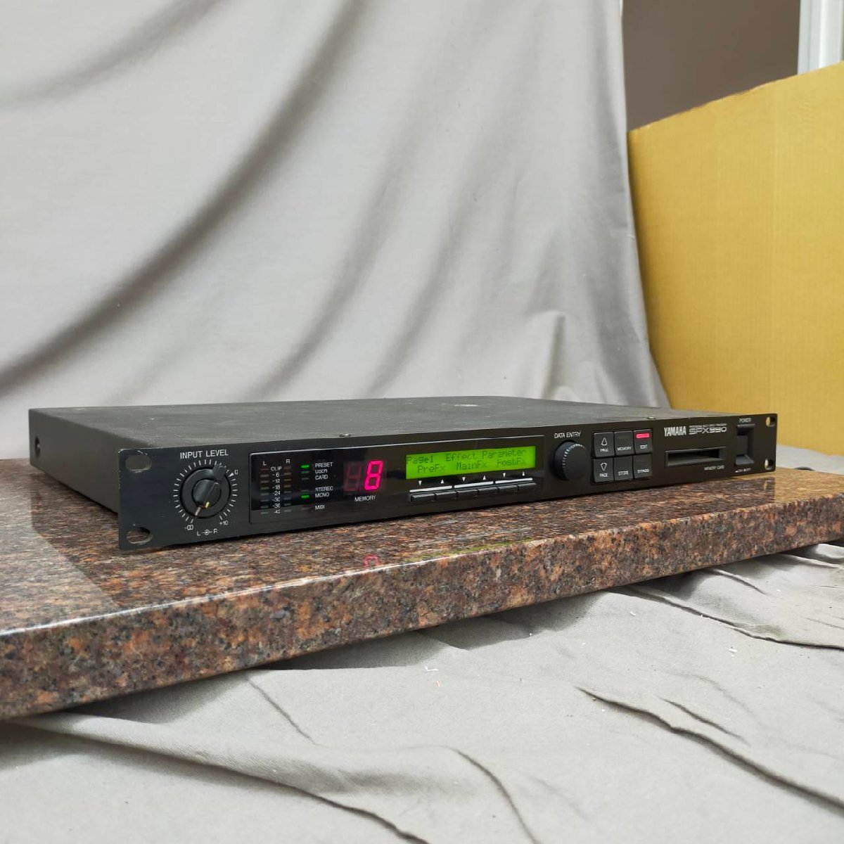 T413〇【現状品】YAMAHA SPX 990 マルチエフェクター プロセッサー