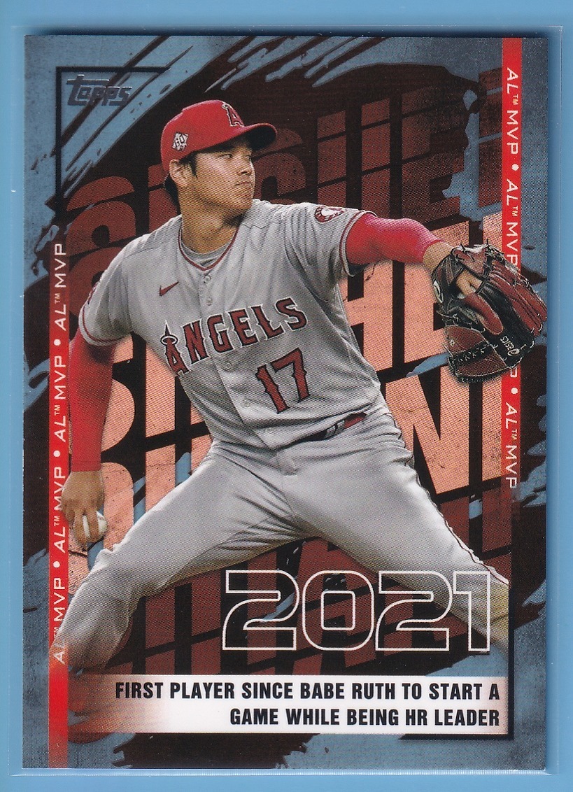 Topps Japan Edition 2022 MVP インサート 大谷翔平 2022 Topps JAPAN Edition 【大谷翔平】 MVP-2 インサート！(Topps