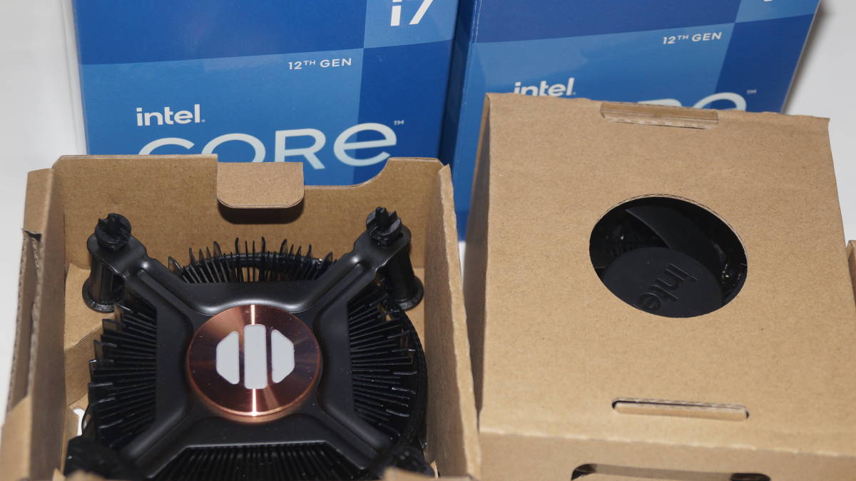 第12・13世代 インテル 純正リテール 写ら CPUクーラー LGA1700 52個