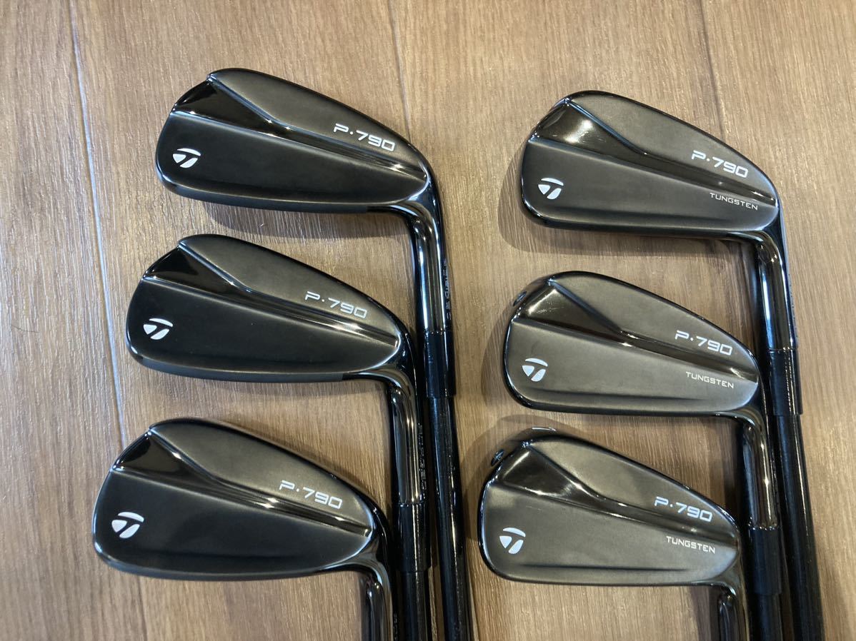 TaylorMade P790 ブラックアイアンセット 2023年モデル TaylorMade P790 ブラックアイアンセット 2023年モデル