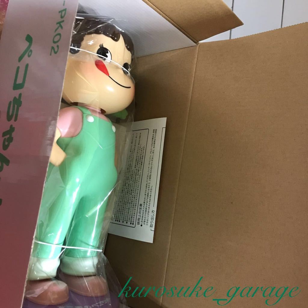 ○即決○不二家ペコちゃん○卓上ペコちゃん人形○ミントグリーン○新品