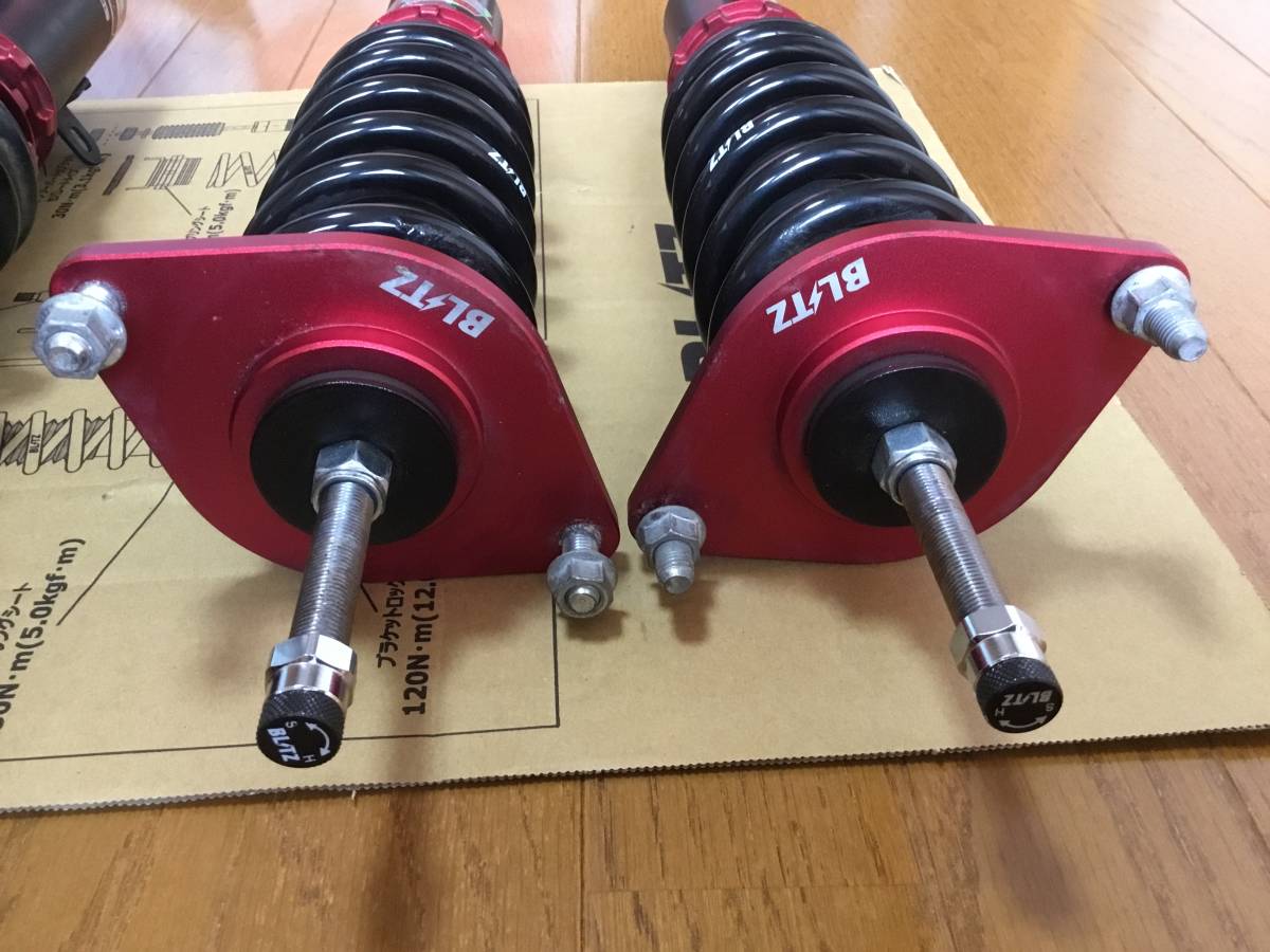 BLITZ ZZ-R 車高調 WRX STI VAB前期用 スバルWRXSTi（vab-C型）用