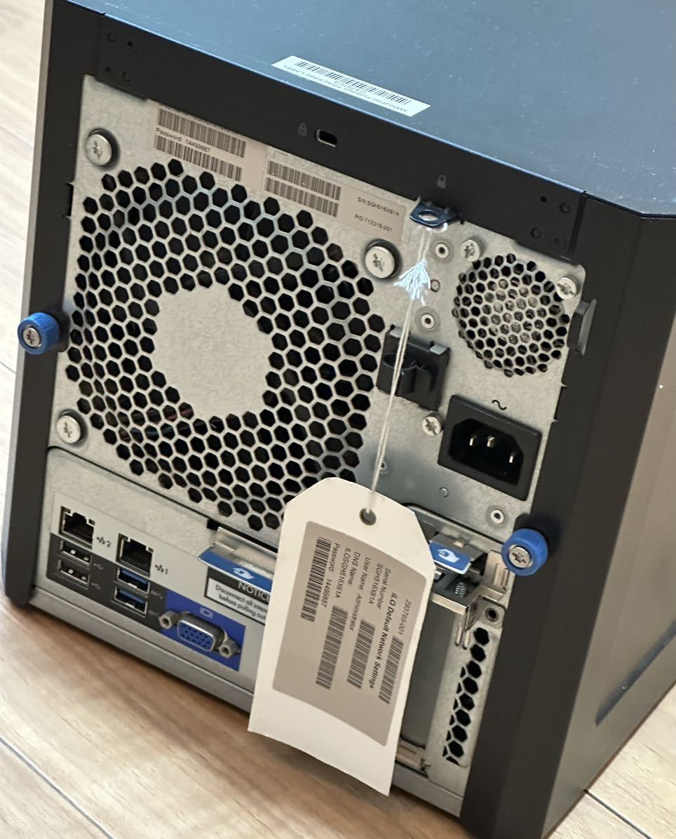 ☆中古☆HP ProLiant MicroServer Gen8 G2020T メモリ8GB HDD ☆中古☆HP ProLiant MicroServer Gen8 G2020T メモリ8GB HDD