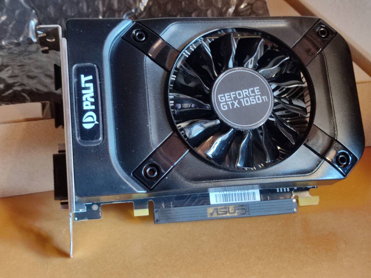 PALIT GeForce GTX 1050Ti(4GB GDDR5) 0 Ti Palit More One (Desktop)