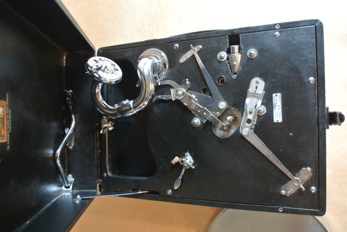 HMV102蓄音機 蓄音器 SP盤 SPレコード ビクター 昭和レトロ 蓄音機