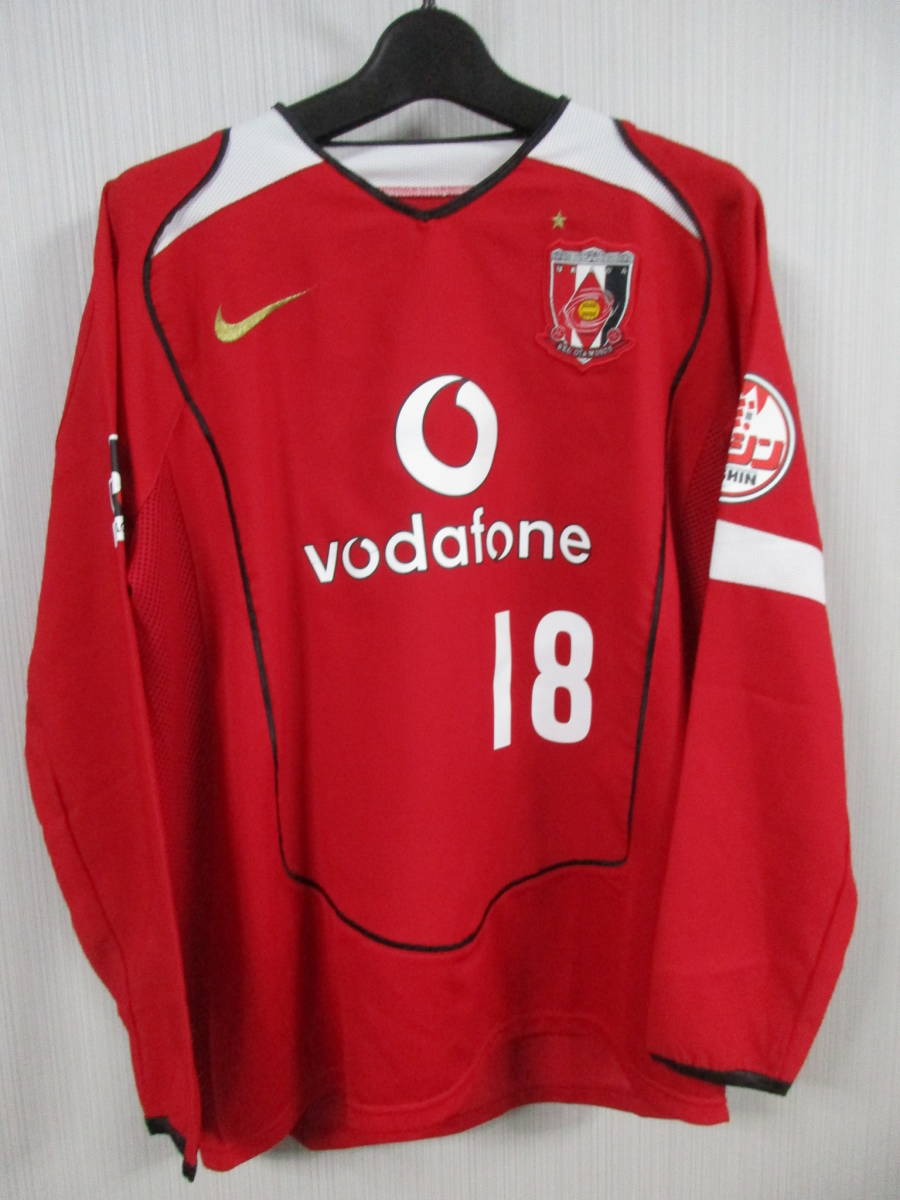 ☆送料無料☆ナイキ製 浦和レッズ 長袖 ユニフォーム サイズ L ※NIKE