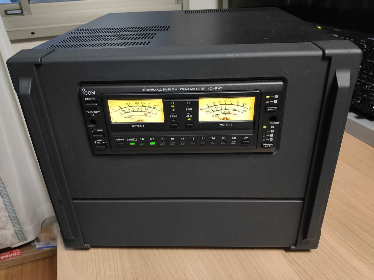アイコム Yahoo!オークション IC-PW1 関連機器 HF⁄50MHz リニアアンプ 