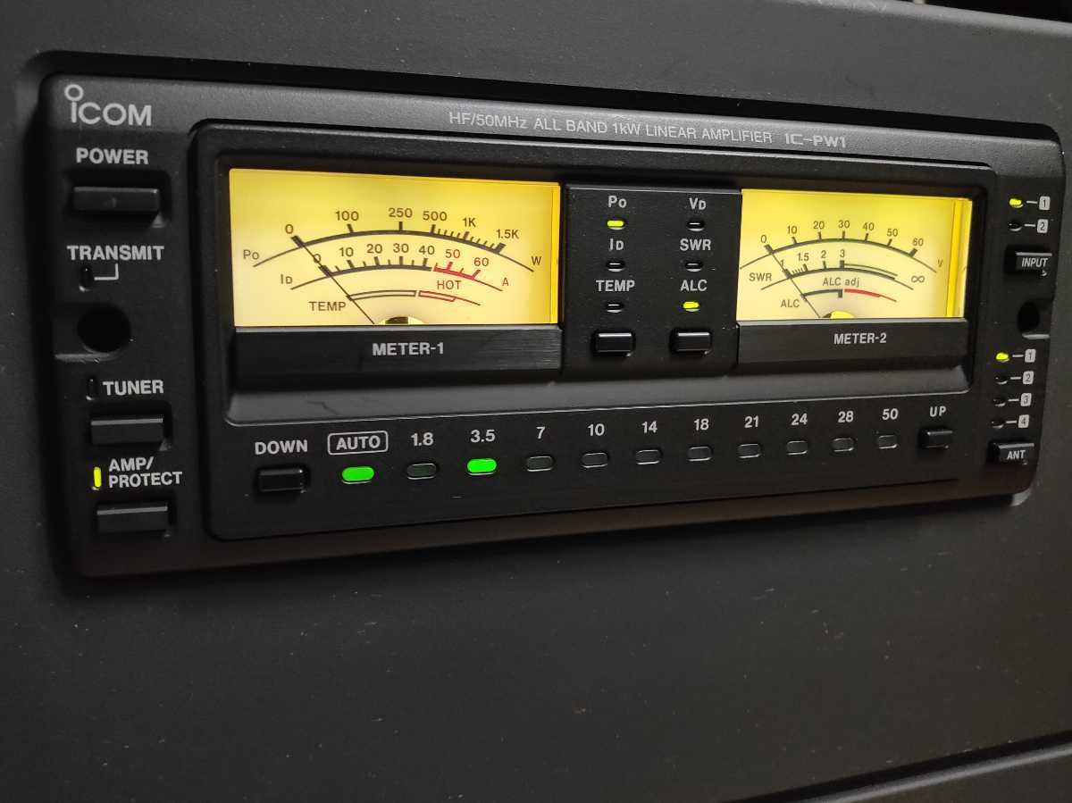 アイコム IC-PW1 リニアアンプ ICOM HF⁄50MHz - Yahoo!オークション