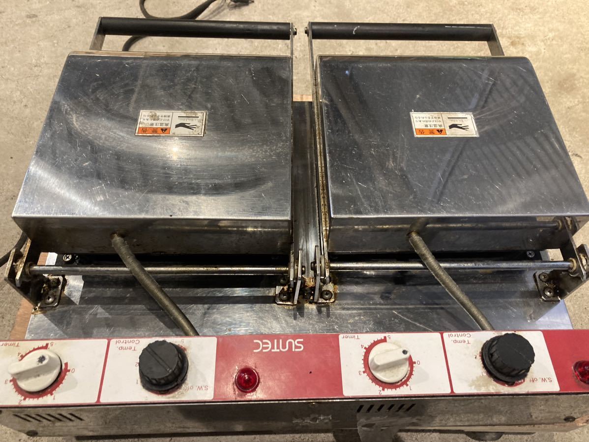 SUNTEC サンテック CA-8 ベイクド・ドーナツベーカー 2連 100V 8個焼き