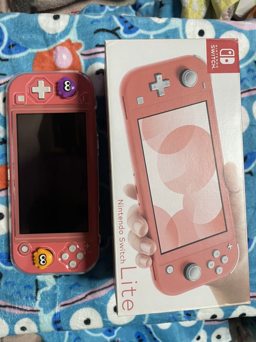 Nintendo Switchライト 本体 おまけ付き 店舗印無し microSD付き