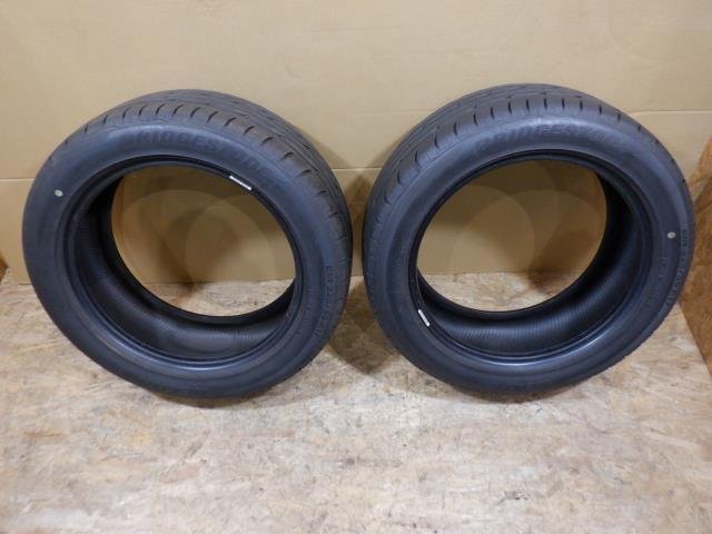 【山形 酒田発】中古 サマータイヤ2本 BRIDGESTONE NEXTRY 225/50R17 94V 2020年製16週1本10週1本センター溝約6mm 全体8分山