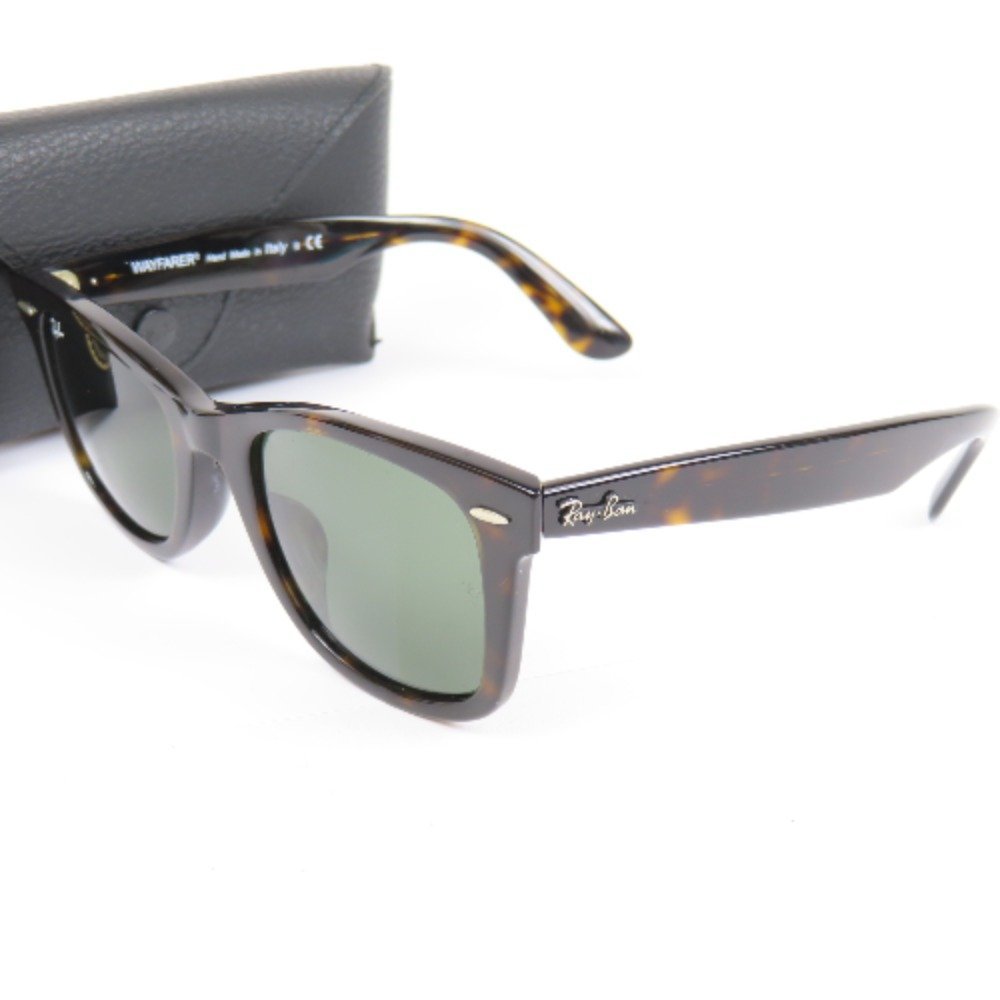 激安大特価，お買い得 65147 1円スタート Ray-Ban レイバン ウェイファーラー RB2140-F 52 22 べっ甲柄 アイウェア サングラス プラスチック ブラウン(ウェイファーラー)｜売買されたオークション情報、yahooの商品情報を サングラス