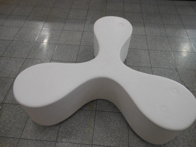 中古】Vitra ヴィトラ SANAA サナア flower ベンチソファ ホワイト 難 