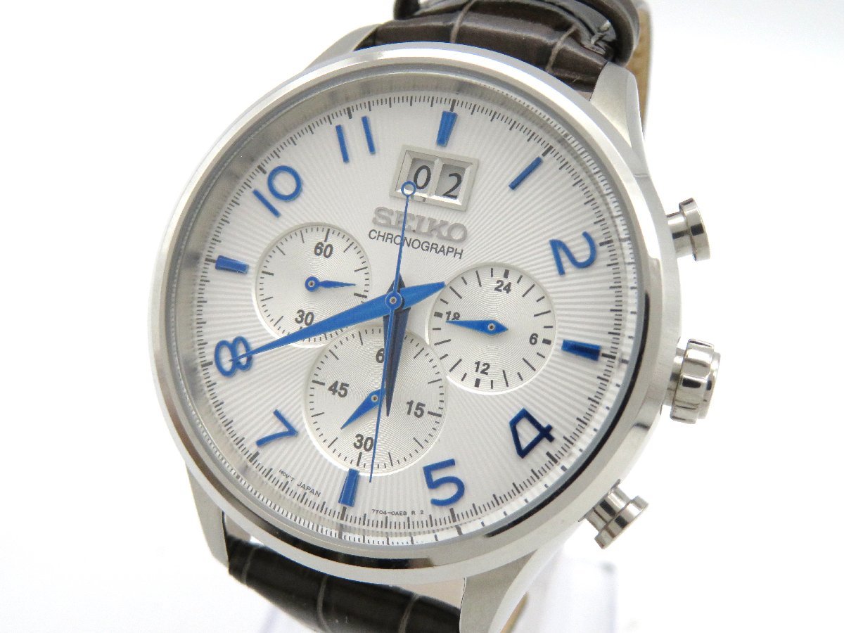 セイコー SEIKO BRIGHTZ KINETIC 5J21-0A80 自動巻き 腕時計 稼働品