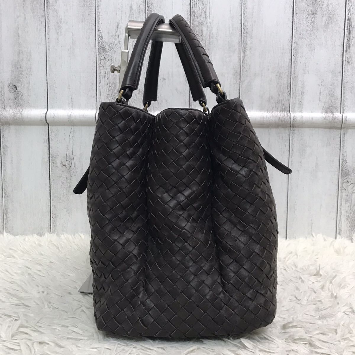 ボッデガヴェネタ 1円【極美品】ボッテガヴェネタ BOTTEGA VENETA トートバッグ ビジネス