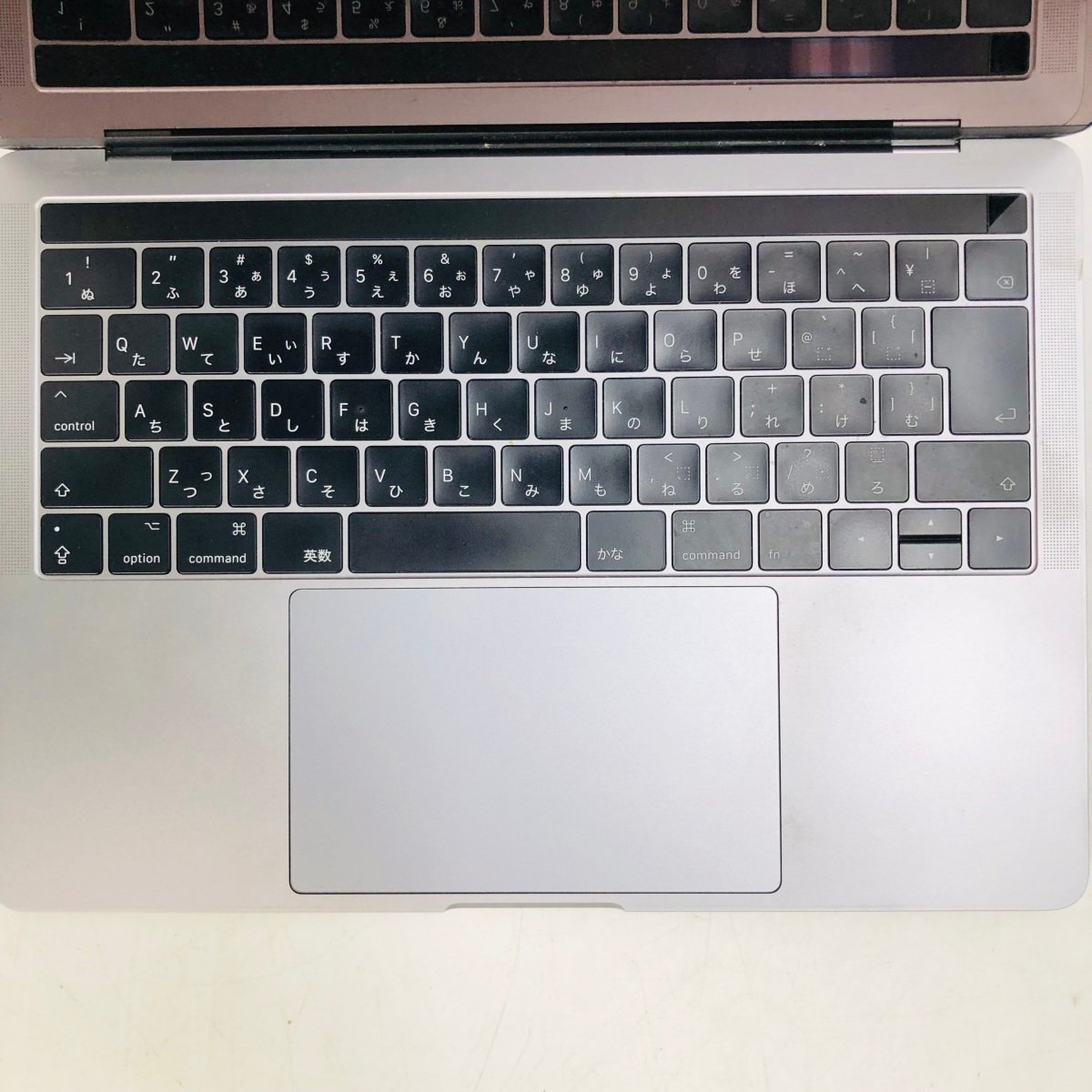 ジャンク MacBook Pro 15インチ Touch Bar＋Touch ID (Late 2016) Core i7 2.6GHz/16GB/SSD 256GB シルバー MLW72J/A Pro MacBook Touch Retina - MLH32J&frasl;A