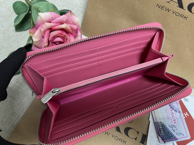 コーチ COACH 長財布 財布 シグネチャー ラウンドファスナー ジップ