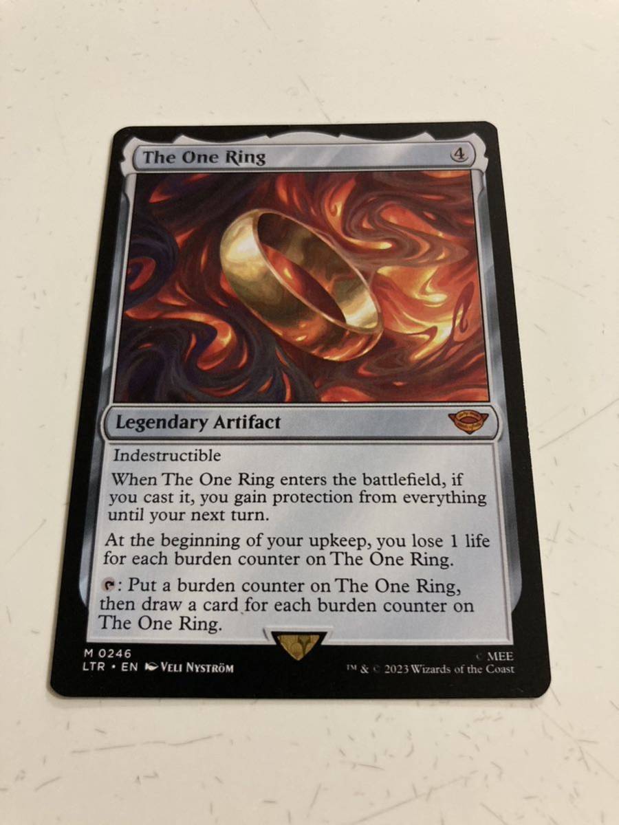 MTG★英語版☆ショーケース★一つの指輪/The One Ring 一つの指輪/The One Ring 英語版 mtg MTG☆英語版☆ショーケース☆一