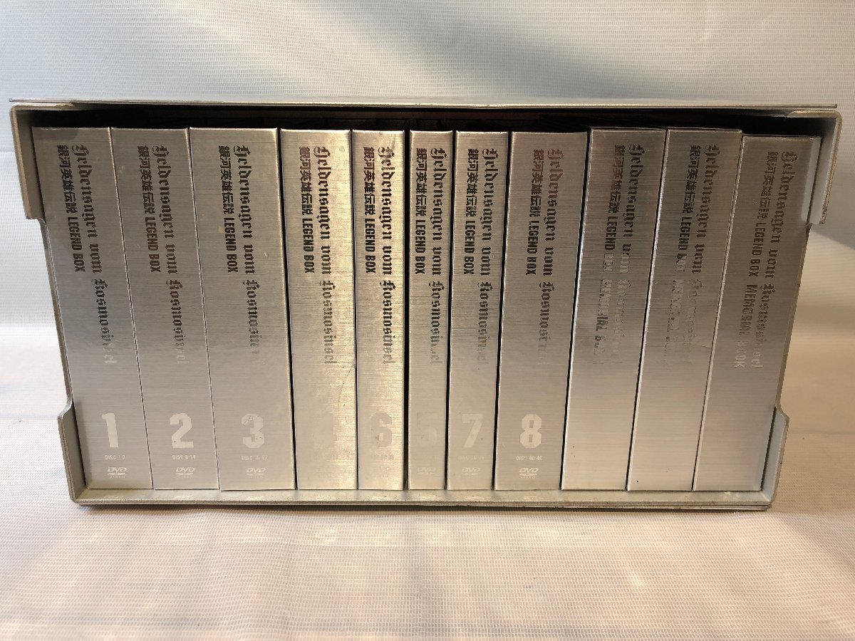 銀河英雄伝説 LEGEND BOX アニメ製作20周年記念 DVD 特製グッズ アニメ