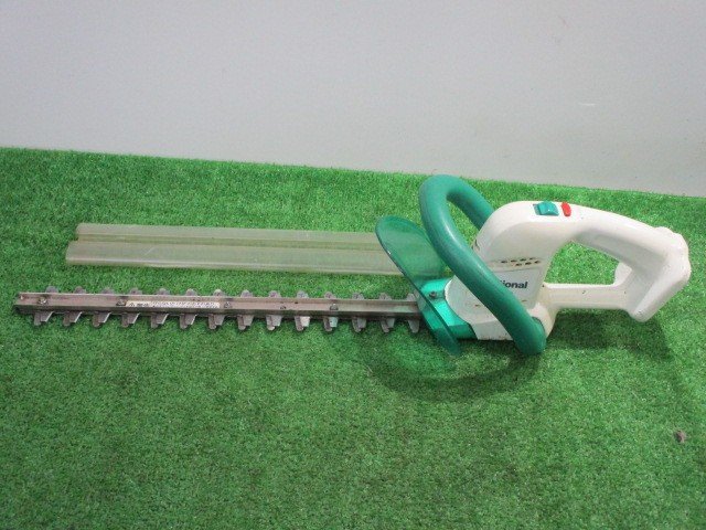 ナショナル 充電式ヘッジトリマー 本体のみ EY3359 通電確認済み 中古品