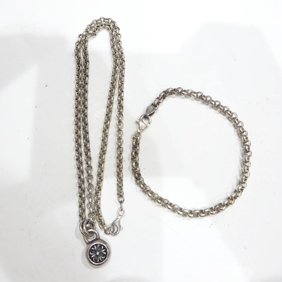 1円～ シルバー SILVER SV925 ネックレス ブレスレット セット まとめ アクセサリー -----------------------------------------------