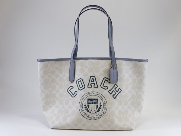 未使用 COACH【c】 コーチ 訳あり トートバッグ 正規品 白 ホワイト 