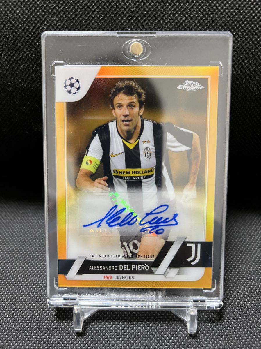 Topps Chrome UEFA Club Competitions 2022-23 Alessandro Del Piero 