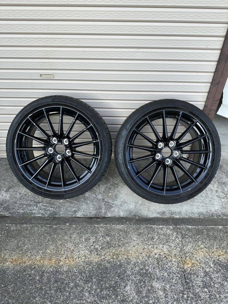 18インチ 注文 タイヤホイールセット2本 トヨタ GRヤリス純正18インチ