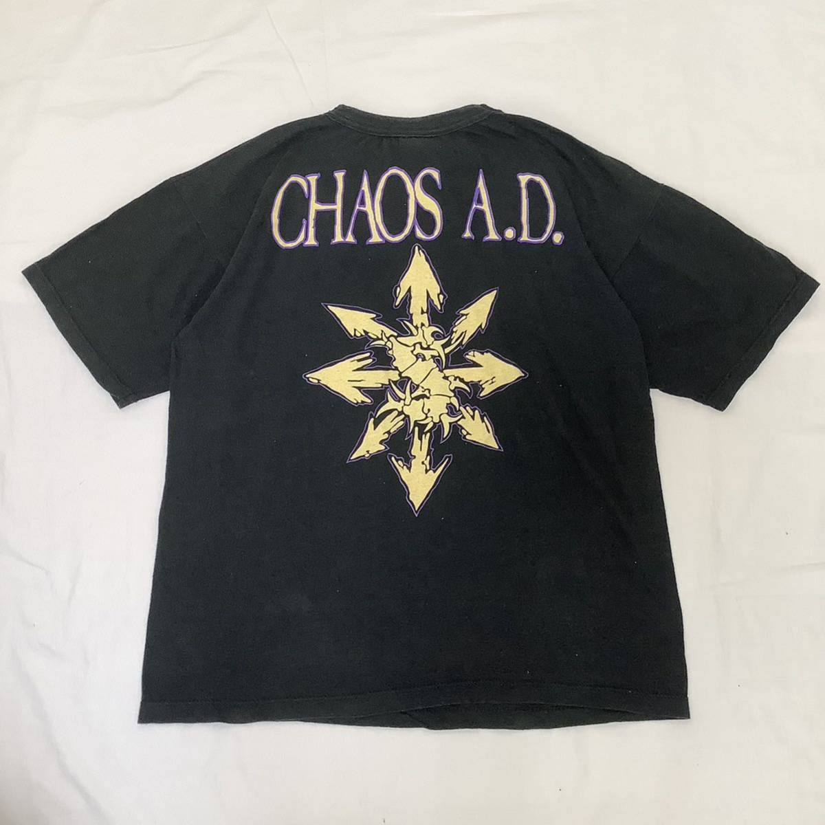 Sepultura CHAOS A.D. Tシャツ XL 1993 ヴィンテージ