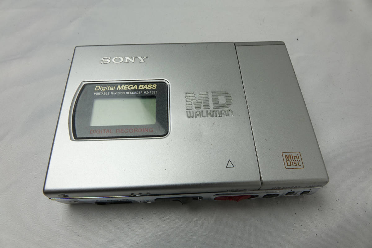 動作未確認　SONY MZS-R5ST ポータブルミニディスクレコーダー ソニー 動作未確認 SONY MZS-R5ST ポータブルミニディスクレコーダー ソニー