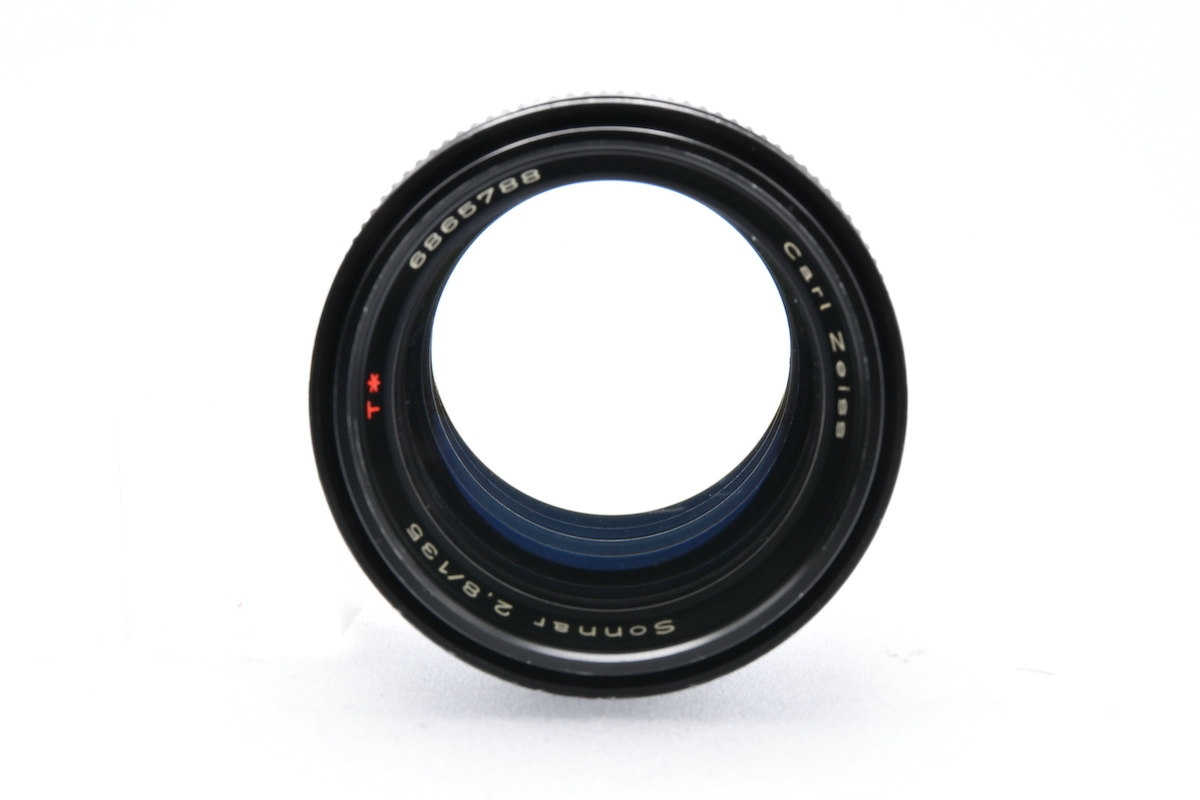 ■完動品 CarlZeiss Sonnar 135mm f2.8　Y/Cマウント Carl Zeiss 135mm f2.8 Sonnar T* Lens for Contax/Yashica | Blue