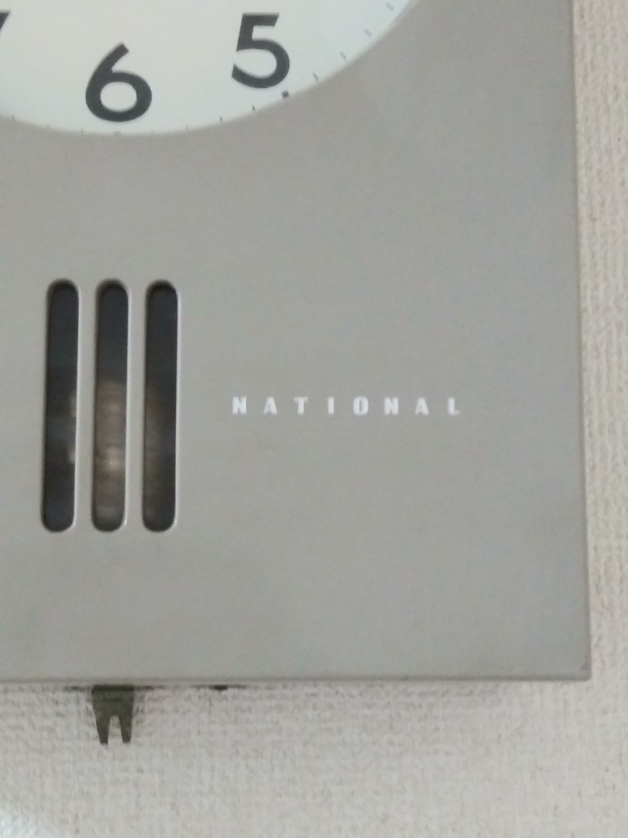 ナショナルトランジスタクロックバッテリークロックNational振り子