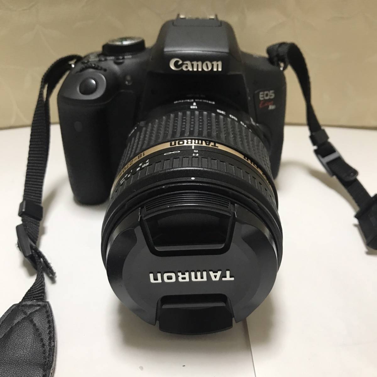 ジャンク 訳あり Canon EOS Kiss X8i レンズ TAMRON 18-270mm デジタル 一眼レフカメラ 
