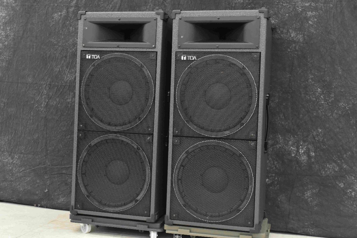 F☆TOA トーア SL-221 スピーカーペア ☆中古☆