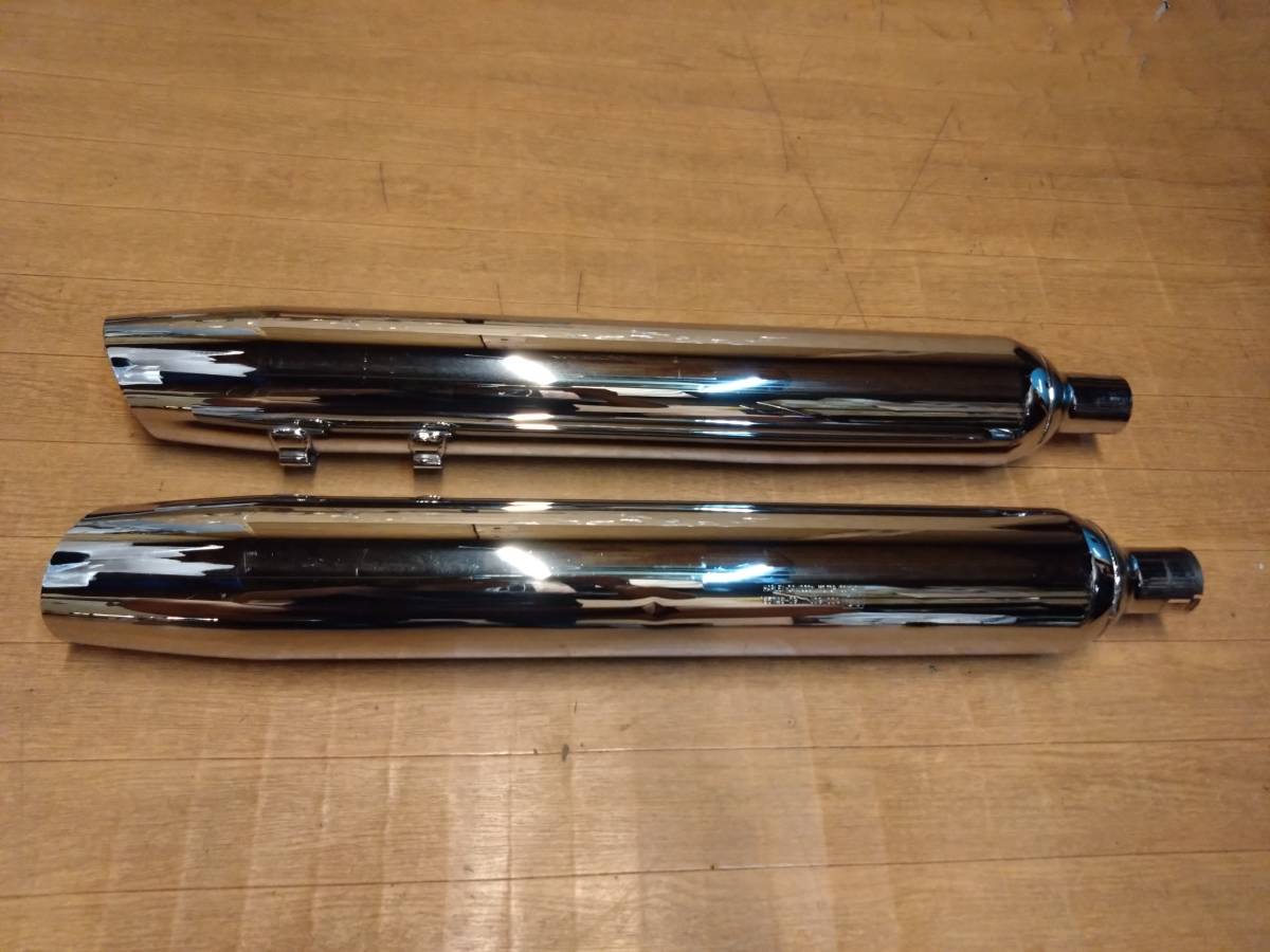 ハーレー FLHTCU1580 純正マフラー サイレンサー 65949-09 65748-09 セット ウルトラ ツーリング