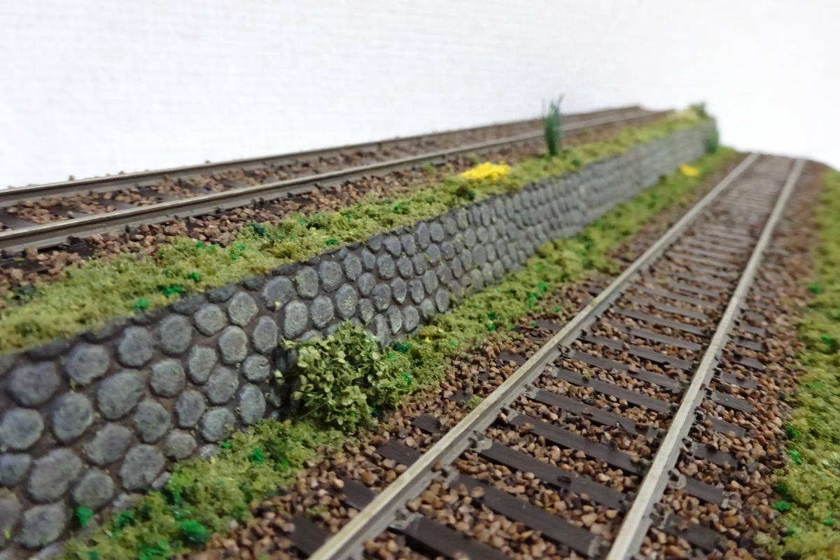 ＨＯゲージ　車両展示台・ジオラマ　（クリアケース付）　2