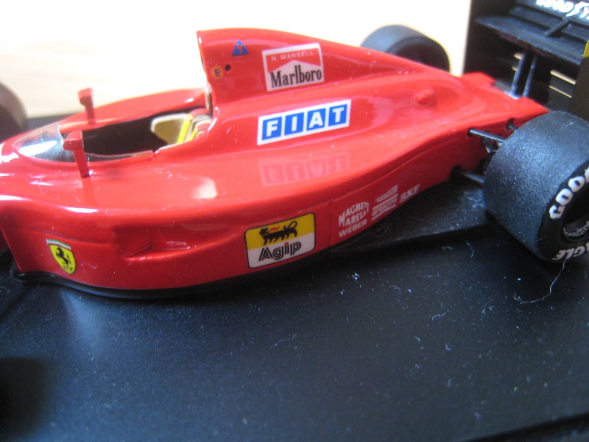 完成品 TAMEOKITS フェラーリ 641/2 F1-90 1990年 ＃5ナイジェル 