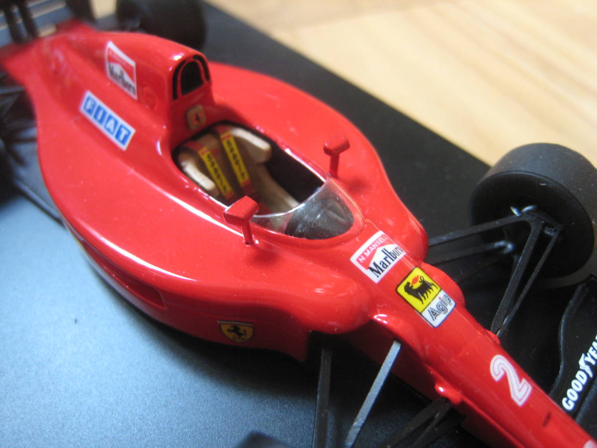 完成品 TAMEOKITS フェラーリ 641/2 F1-90 1990年 ＃5ナイジェル 