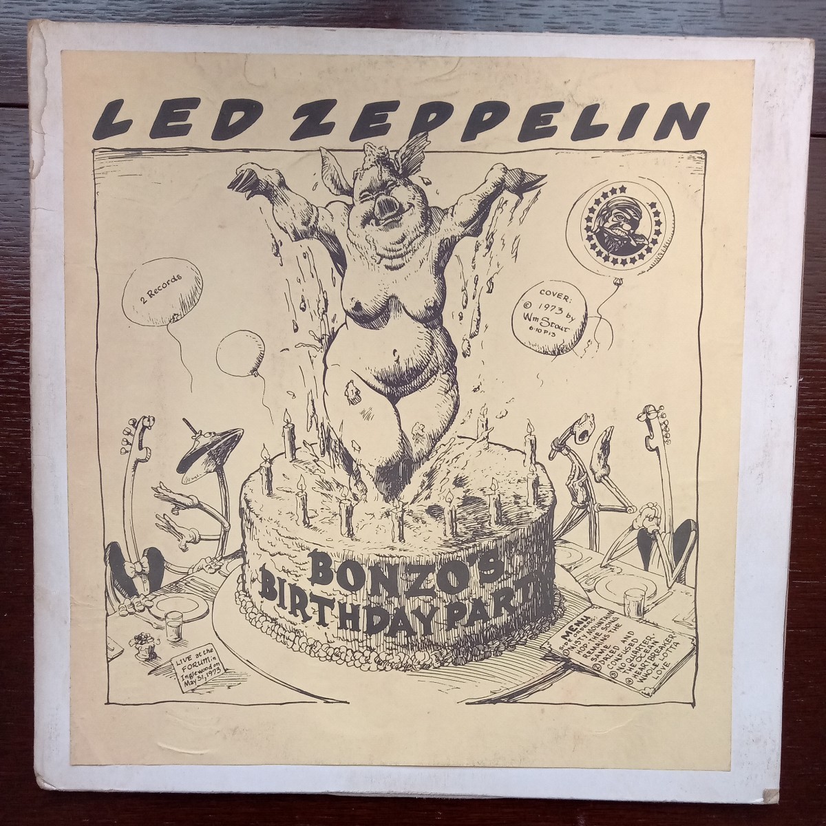 led zeppelin bonzo's birthday party レッド・ツェッペリン レッド