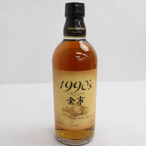 ニッカ シングルモルト 余市 NIKKA ウイスキー 余市1990