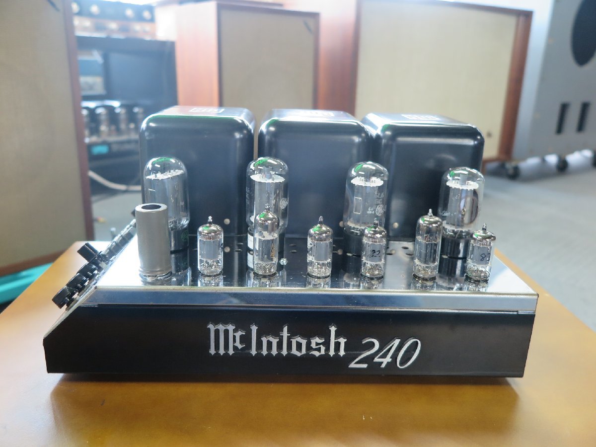 マッキントシュ Mcintosh MC240 6L6GCプッシュプル・ステレオパワー 